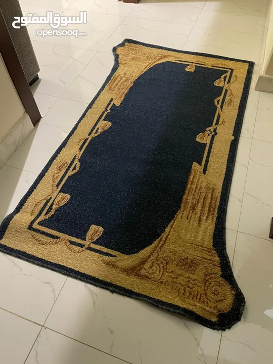 Navy blue carpet