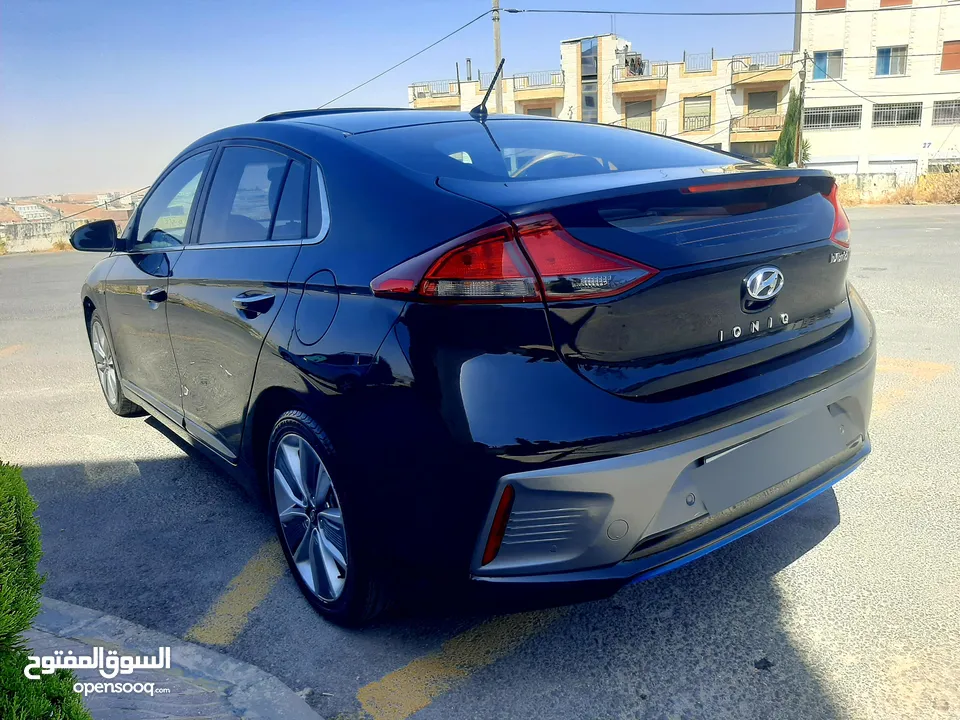 هيونداي ايونيك هايبرد استخدام شخصي فل مع فتحه موديل 2019 بسعر مناسب