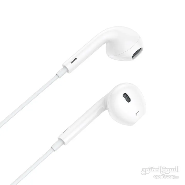 سماعه اذن اصلي ايفون  Lightning Chip VFan M09 Earphone Offers Natural Sound