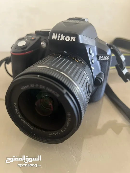 Camera Nicon d 5300 + android screen  كاميرا تصوير احترافية نوع NIKON D 5300 LED Car 10 inch