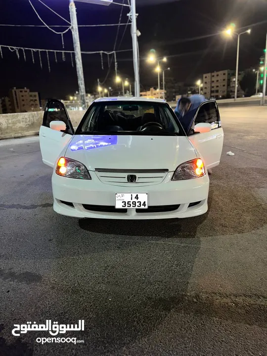 هوندا سيفيك ياباني بحاله ممتازه سعر لقطه  فحصها ممتاز انضف السيارات ب فئتها