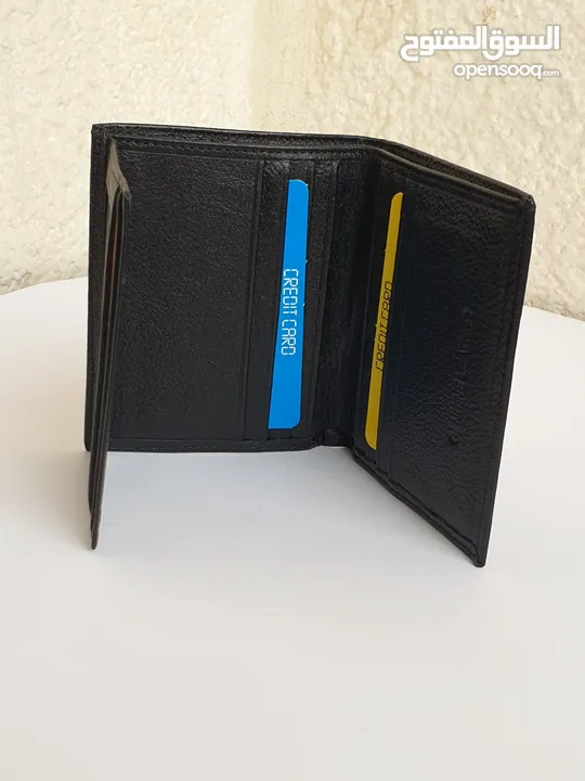 Giorgio Armani wallet genuine leather 100%