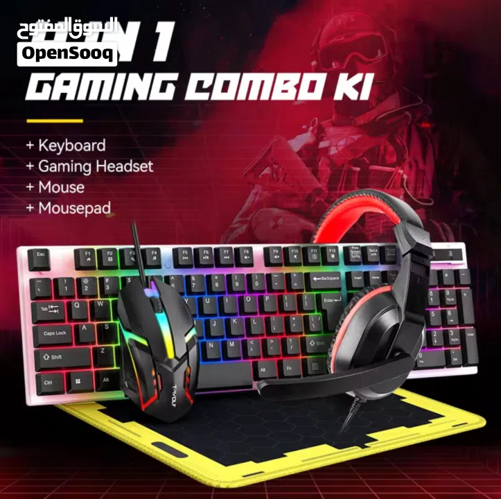 Keyboard Gaming , mouse , Headset, mouse pad
