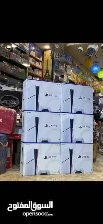 بلايستيشن فايف جديد شرق اوسط ps5 PlayStation 5 slim 1tera sony  افضل العروض والاسعار PS5!