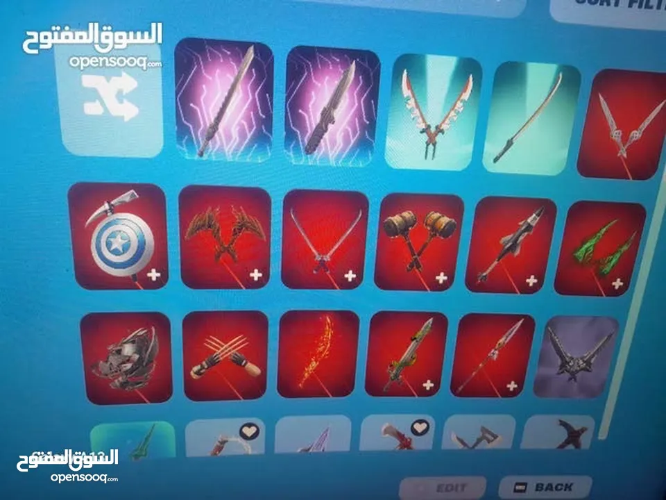 بيع حساب فورت نأيت في 55