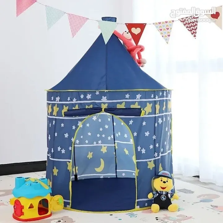 خيمة اطفال متوفر لون ازرق وردي