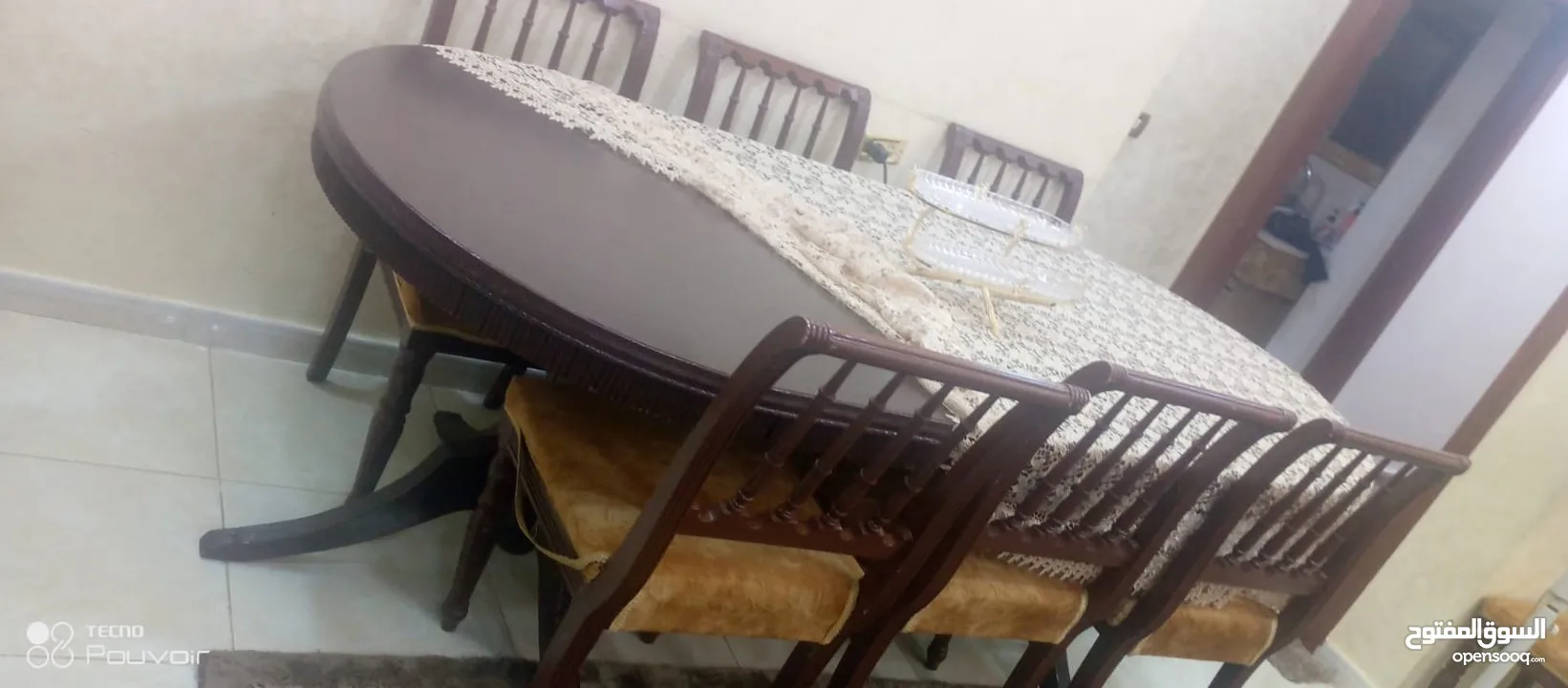 طقم غرفة ضيوف بحالة الوكاله