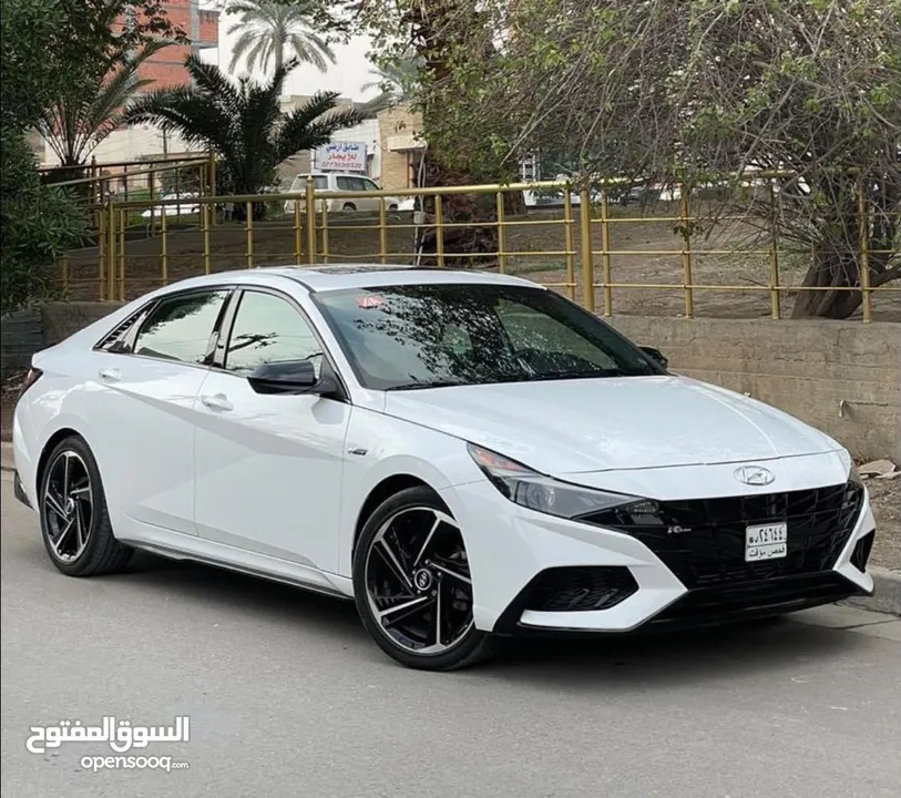 النترا ان لاين 22 Elantra N line 2022 فووول