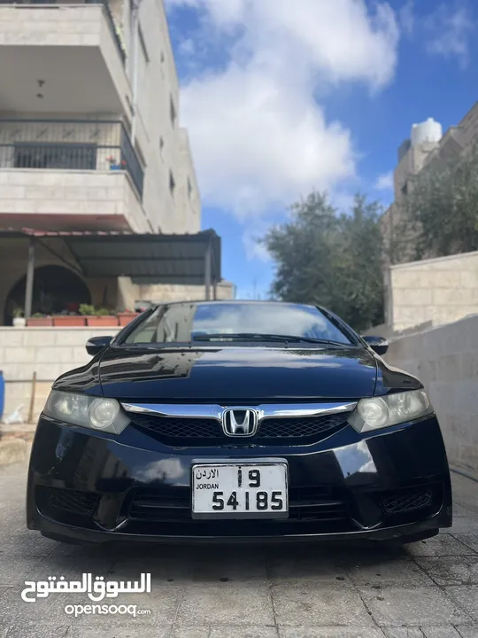 هوندا سيفيك 2010 هايبرد لون اسود  Honda civic hybrid 2010 black