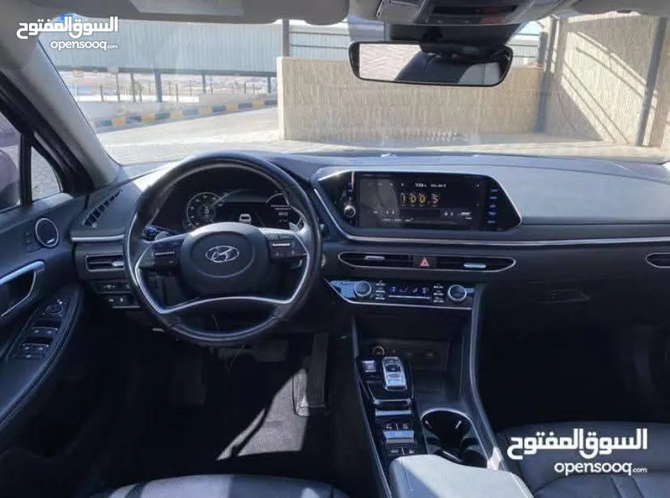هيونداي سوناتا 2021 ليمتد أعلى صنف بسعر مغري بدون جمرك 7700 اردني او مجمرك 16800 اردني