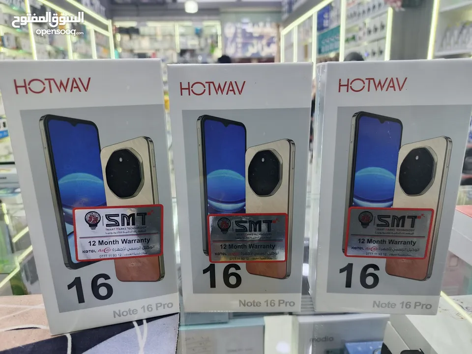 جديد جديد NOTE 16 PRO جيجا 128 رام 12 مكفول سنة كاملة بطارية 5160 قوي جدا متوفر توصيل