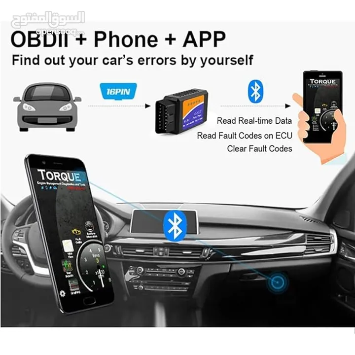الاكثر مبيعا جهاز فحص السيارات  OBD11 وجهاز برمجة حساسات الايطارات
