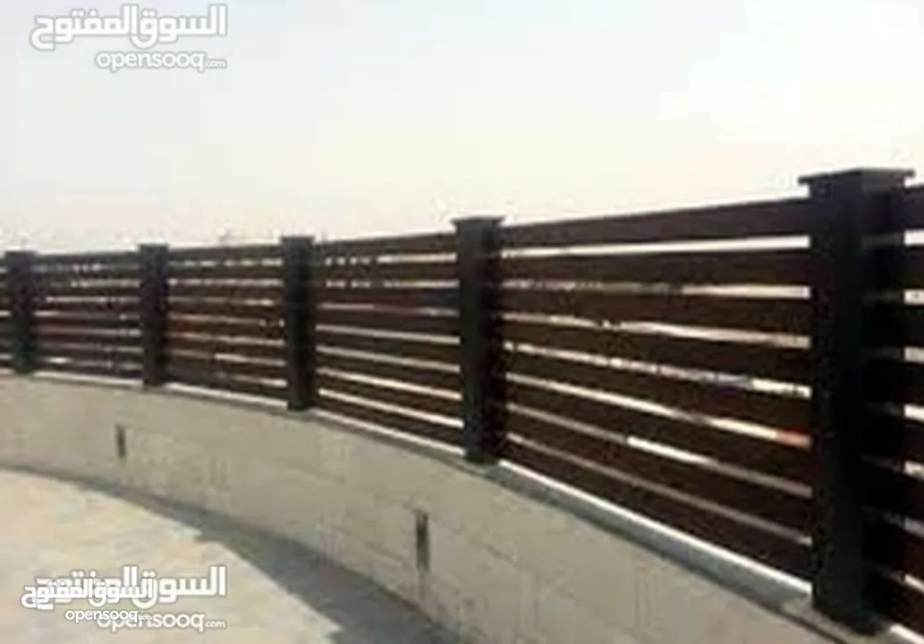 مظلات خشبيه باسعار 45متر مربع