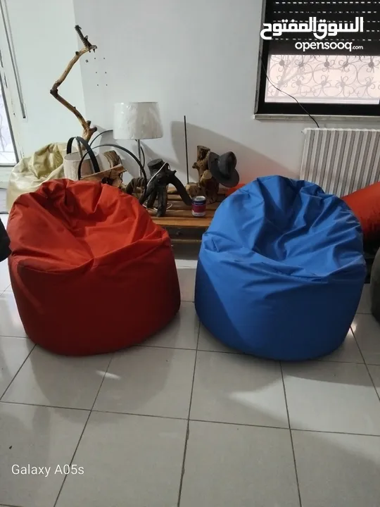 بفات beanbags  لالعاب البلايستيشن والقراءة وتكملة اعمال الكمبيوتر