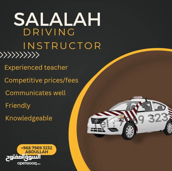 Driving instructor تعليم السياقة