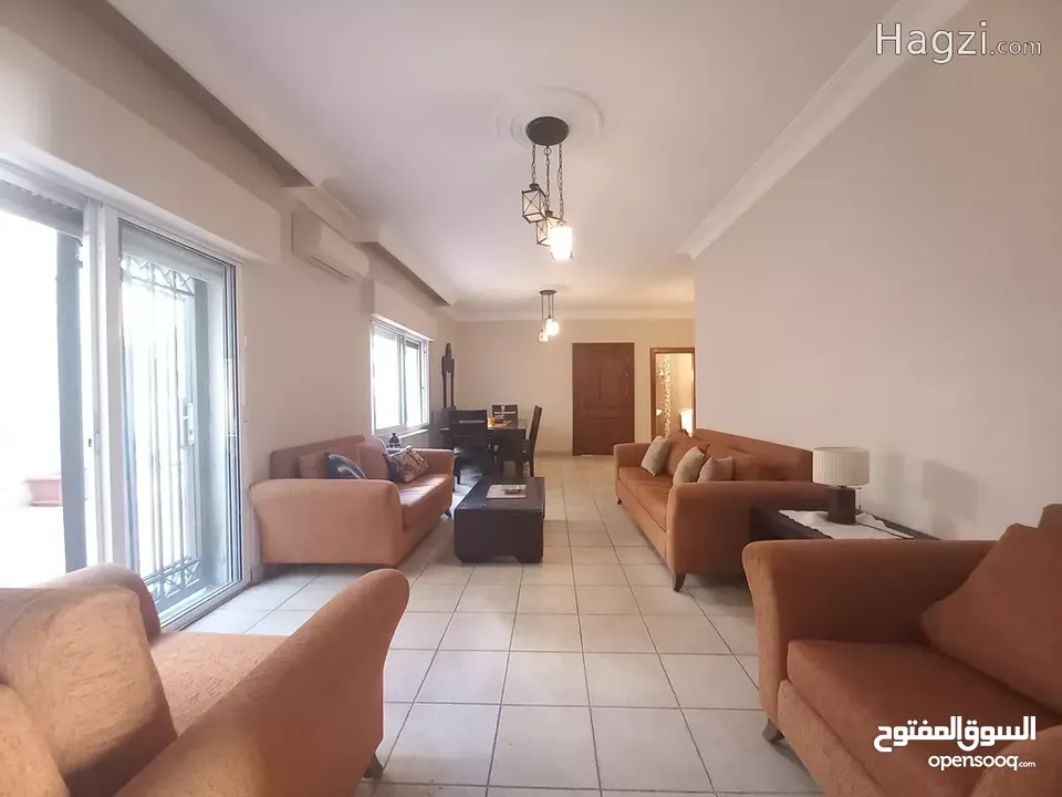 شقة مفروشة للإيجار في الدوار الخامس  ( Property 34688 )