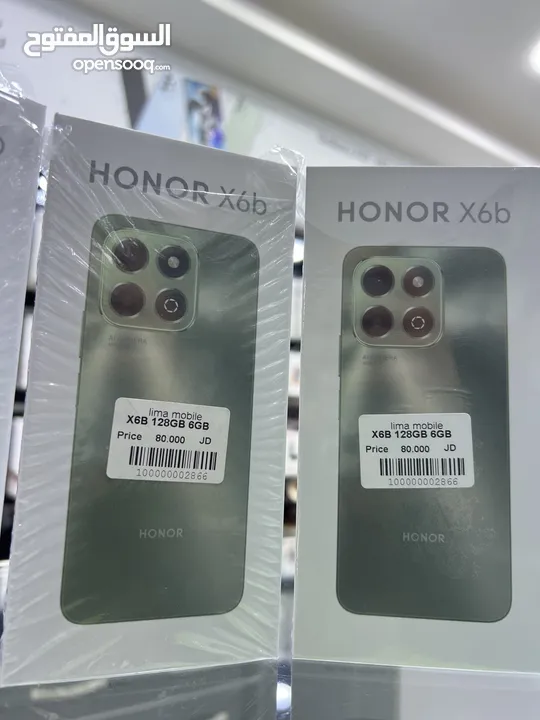 Honor X6b (128 GB / 6 GB RAM ) هونر الجديد كليا اكس 6 اي كفالة الوكيل الرسمي سنة