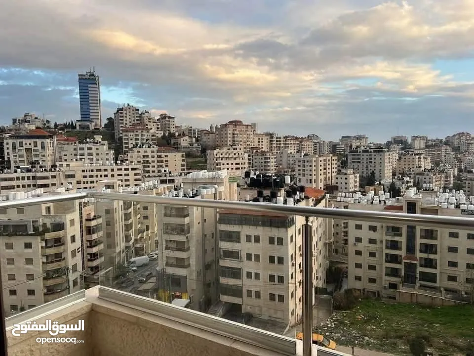 شقه مفروشه للايجار في عين منجد فرش جديد