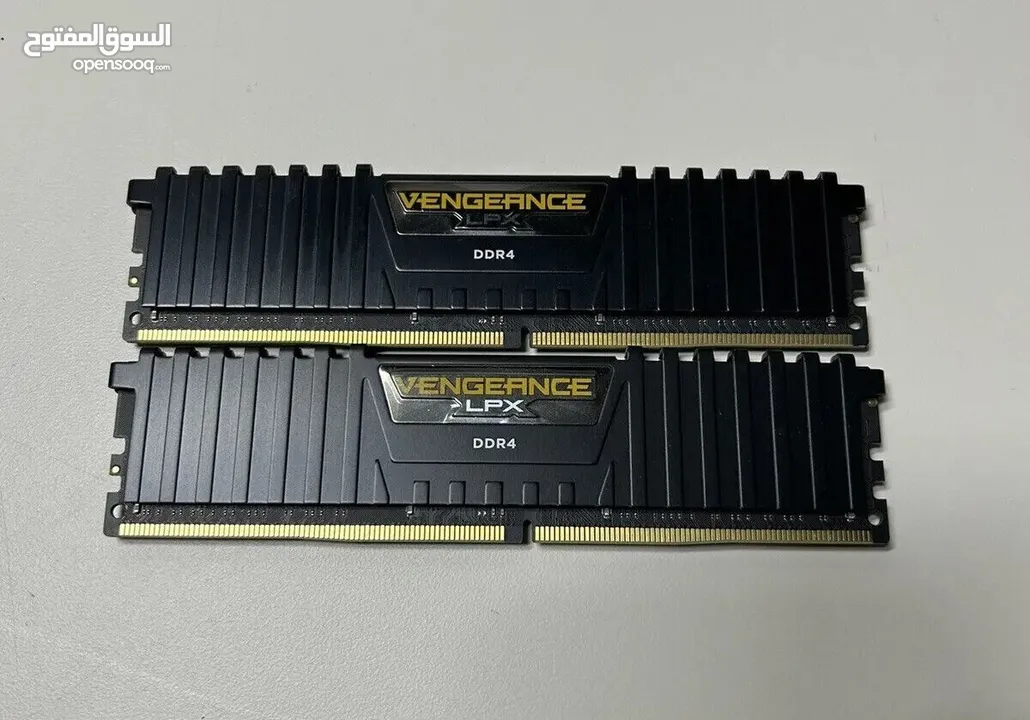 corsair ram ddr4 32gb 16x2 3000MHz رام