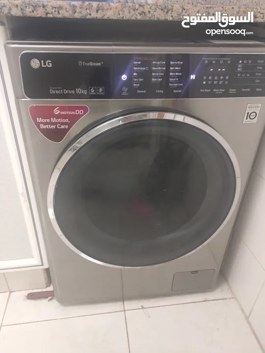 used LG 10kg WIFI, Gas Cooker  Italian