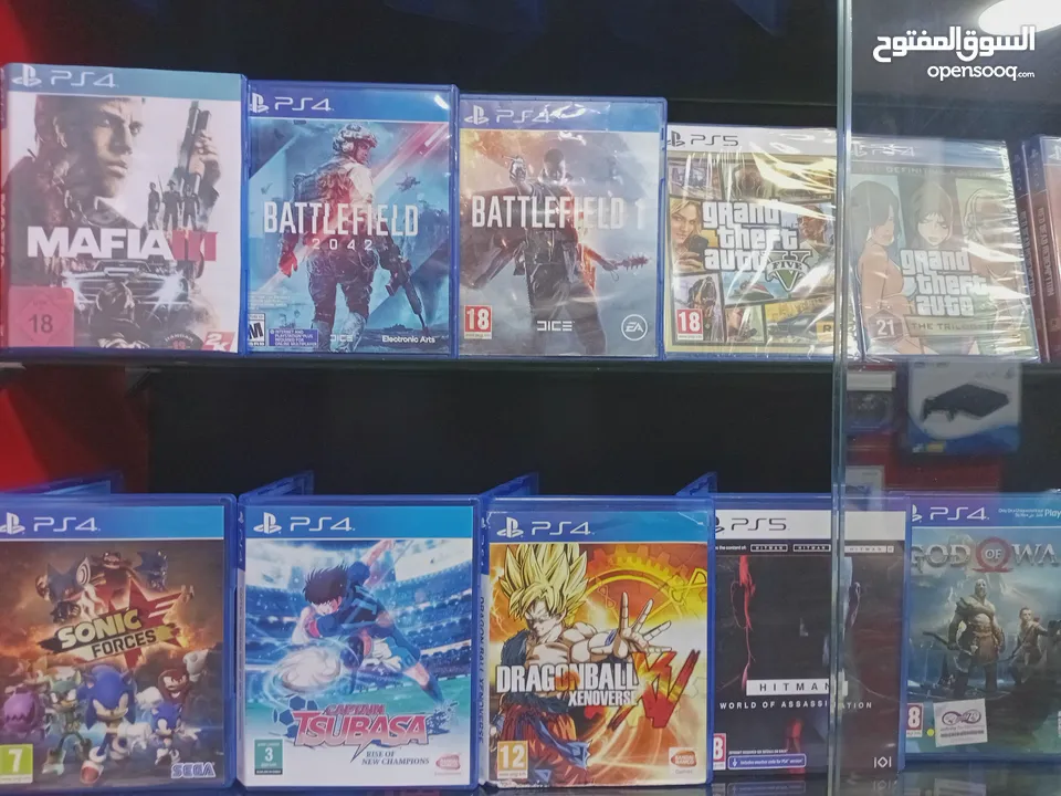 سيديات بلايستيشن فور  و فايف PS4 &PS5 CD.S