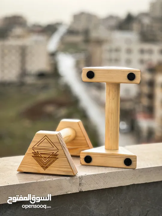 بارالتس خشب ماركة غرافيانكس Gravianics wooden parallettes