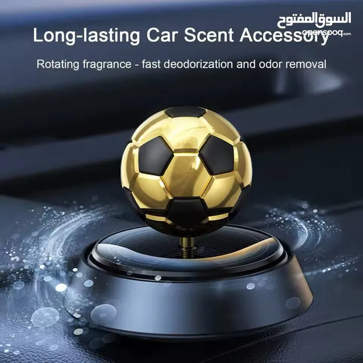 معطر سيارة بالطاقة الشمسية مش بس معطر.. اكسسوار أنيق يضيف لمسة مميزة لسيارتك .