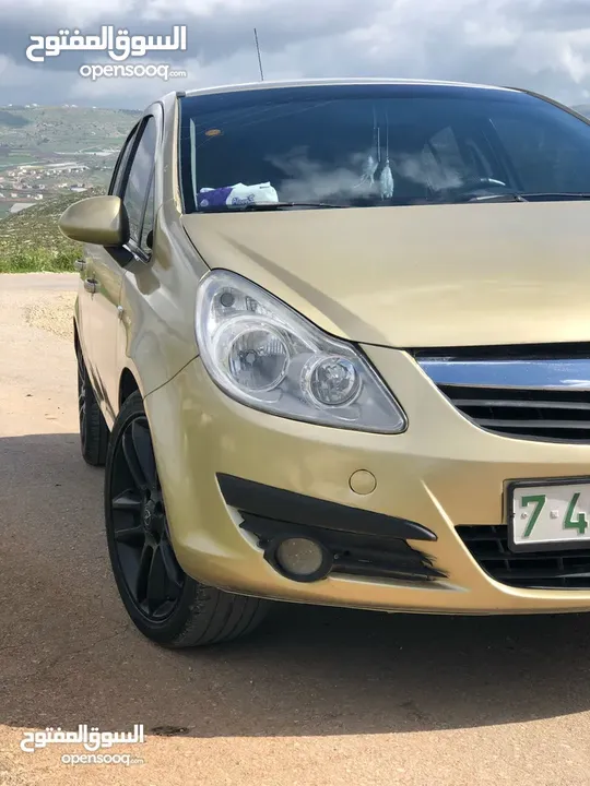 اوبل كورسا 2008 للبيع كاش فقط بسعر 23000 كاش