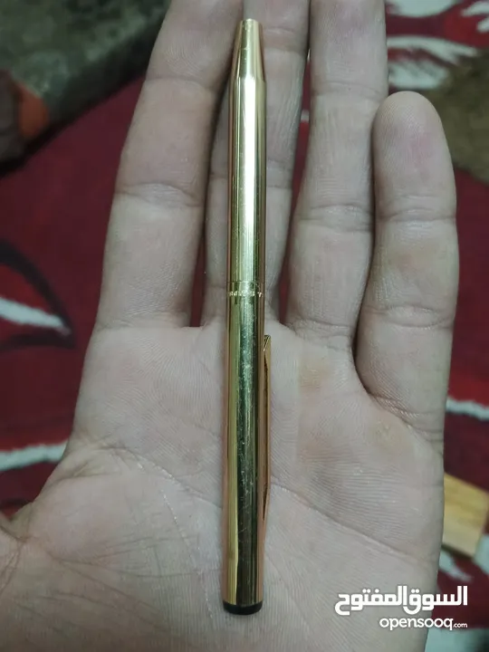 قلم جيفر مطلي ذهب