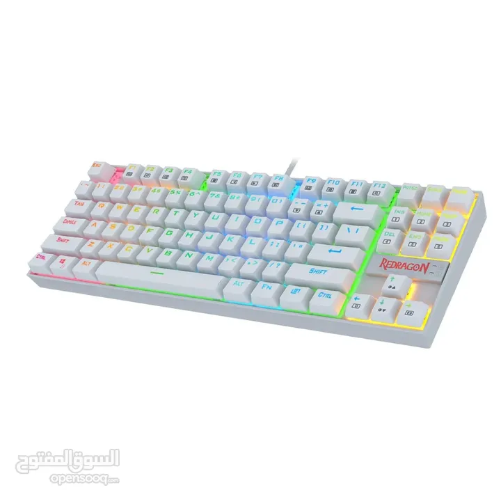 Redragon K552-RGB-2 Wired TKL 75% Mechanical Gaming Keyboard