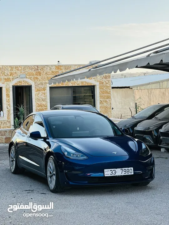 تيسلا موديل 3 2022 - Tesla Model 3 long range (dual motor) فحص كامل بحالة الوكاله
