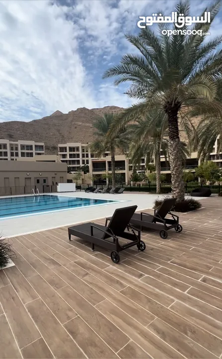 Furnished apartment for sale in Muscat Bay at the offer price and a three-year payment plan