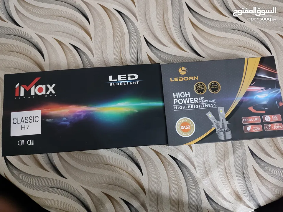اضوية Led بحالة جديده + فريم سوناتا هايبرد
