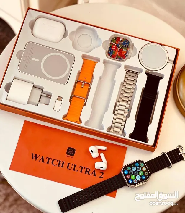 Watch Ultra 2 – أحدث إصدار باقة متكاملة من الإكسسوارات والتقنيات في علبة واحدة!