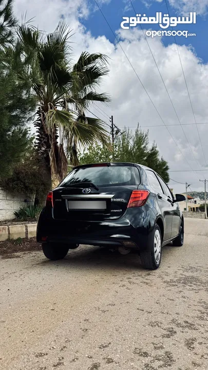 تويوتا يارس هايبرد 2015 فحص 7 جيد بحالة ممتازة - Toyota Yaris Hybrid Hatchback 2015