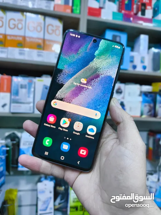 مستعمل Samsung S21 FE 5G رام 16 جيجا 256 عربي شرق اوسط بدون كرتونة هدية كفر ولزقة متوفر توصيل