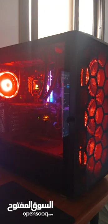 جهاز بمواصفات ممتازة تجميع مع rtx 3050 وتبريد مائي وبسعر حرق والتوصيل متوفر