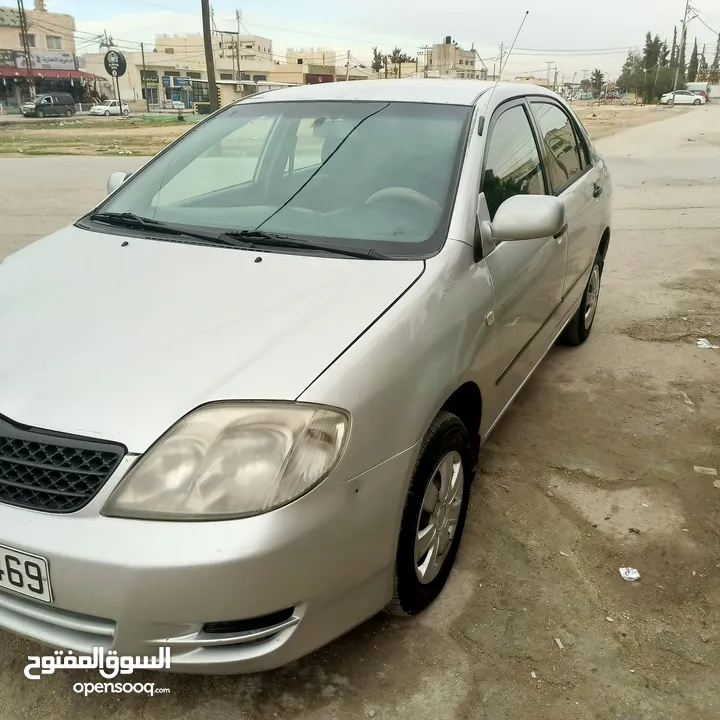 كورولا بيكومون 2003بسعر مغري قطارة بنزين