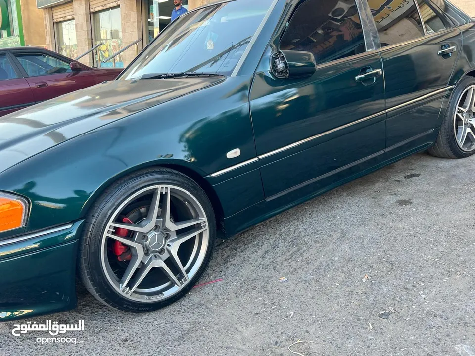 مرسيدس c180 1997 محدثه بالكامل 2000