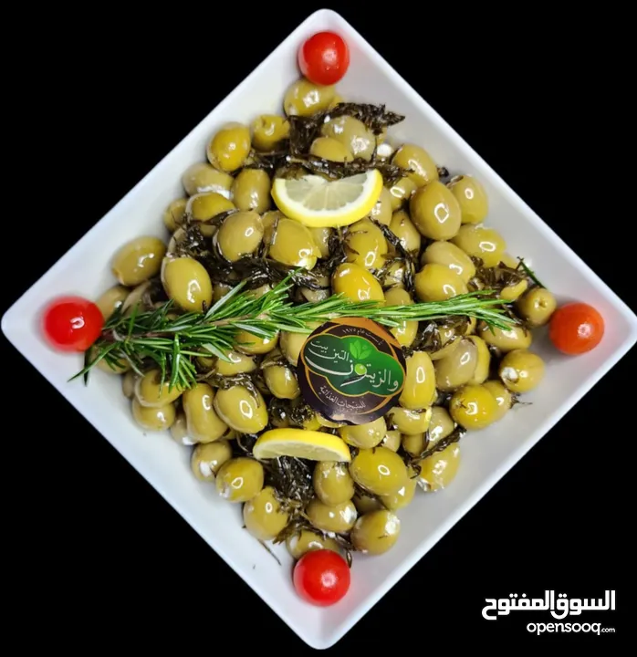 زيتون ومخللات جمله