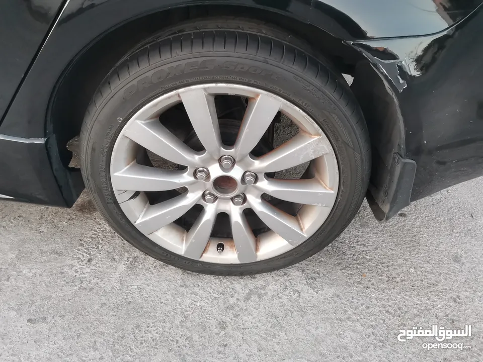 جنط لانسر ex gt 18 مع كوشوك تويو جديد