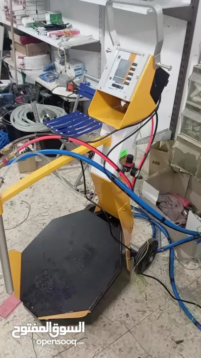 ماكنت دهان بودرة بسعر حرق.