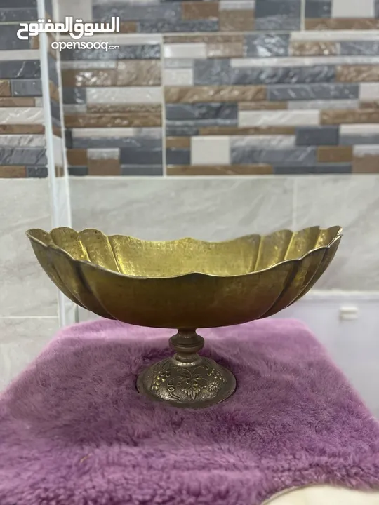 جاط فواكه نحاس حجم كبير