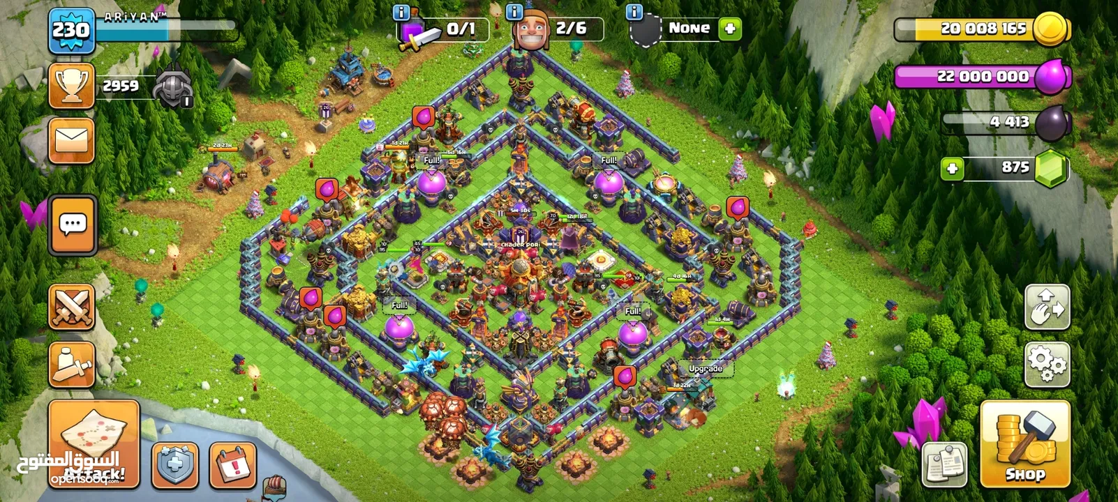 CLASH OF CLANS TH16 MAX ACCOUNT FOR SELL