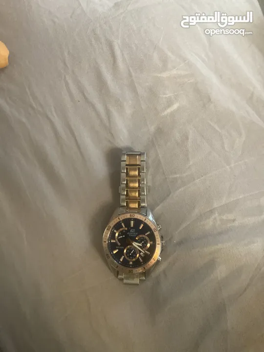 ساعه من كاسيو استخدم خفيف من غير اوراقCasio Edifice