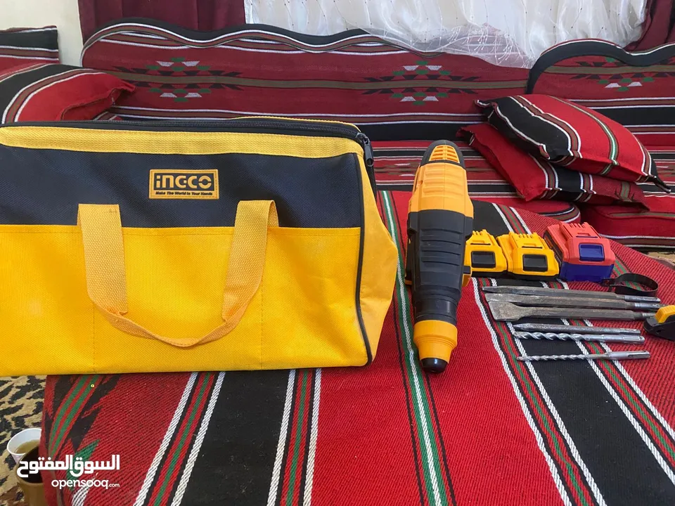 INGCO Rotary Hammer Drill (لاسلكي)