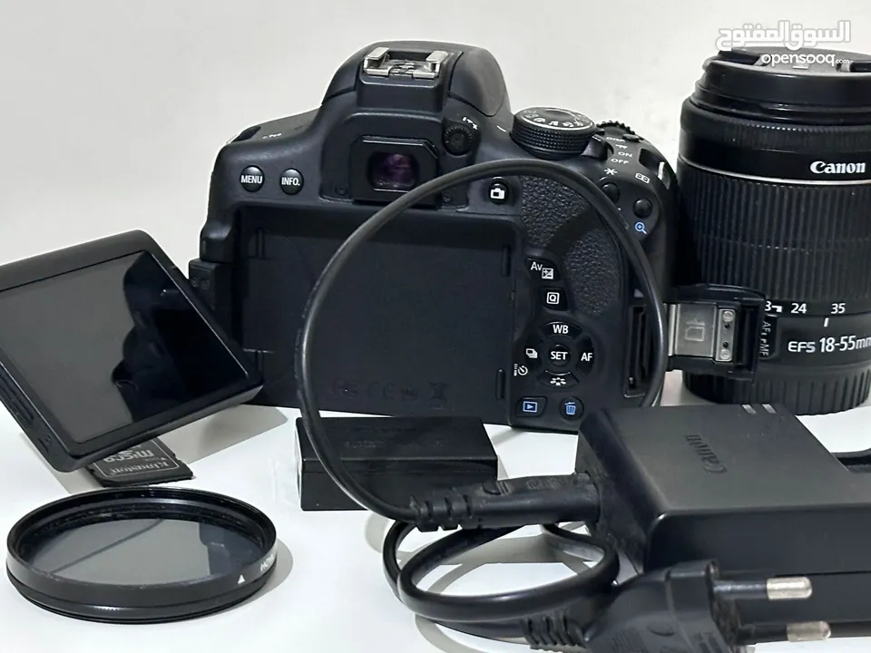 كانون 750D canon حالة ممتازة