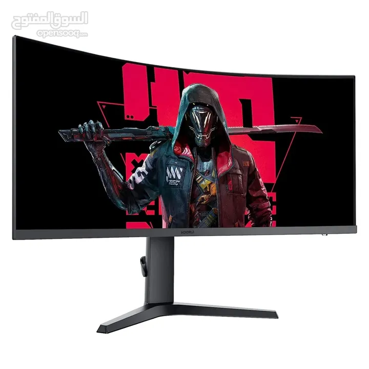 شاشه جيمنج منحنيه Koorui 34e6uc 34inch