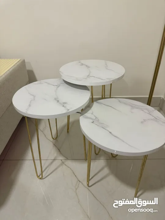 طقم طاولات سيرفس