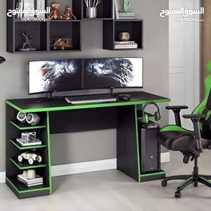 مكتب الجيمنج تناسب الجميع اطلبها الآن  من لامينيت للأثاث المكتبي توصيل وتركيب مجاني داخل عمان